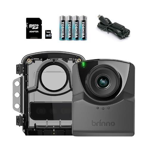 Brinno TLC2020-H Kit Housing - Incluye Cámara Timelapse TLC2020 & Carcasa IP67, HDR & FHD, Mayor Autonomía, Programación Flexible - Fácil de Usar
