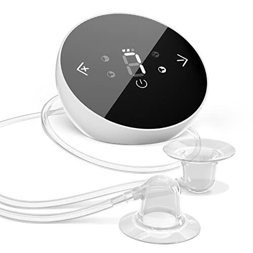 Rolevin Corrector eléctrico de pezones para pezones planos o invertidos, bomba de pezón portátil, extractor de pezones invertido, extractor de pezones recargables, pezones hundidos y cortos, masaje de
