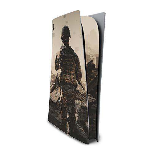 Finest Folia Protector de pantalla compatible con PS5 Sticker Funda para videojuegos Consola Carcasa Pegatina Vinilo Protector contra arañazos Diseño Cover RX040 (Edición Disc nº 21 Battlefield)