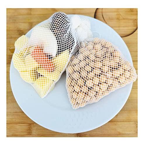 Bolsa de Cocina 35x20cm Nylon, 2 Mallas De Cocción de 2Kg, Reutilizables Aptas para Cualquier Tipo para Cocinar Legumbres, Garbanzos