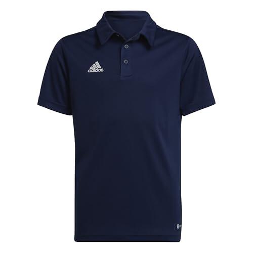 adidas Unisex niños Entrada 22 Polo Shirt, Team Navy Blue 2, 7-8 Years
