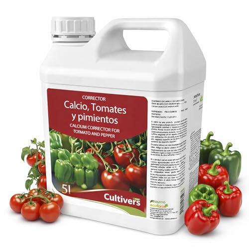 Clas Ficha Técnica y Guía de Uso del Calcio Líquido CULTIVERS para Tomates y Pimientos