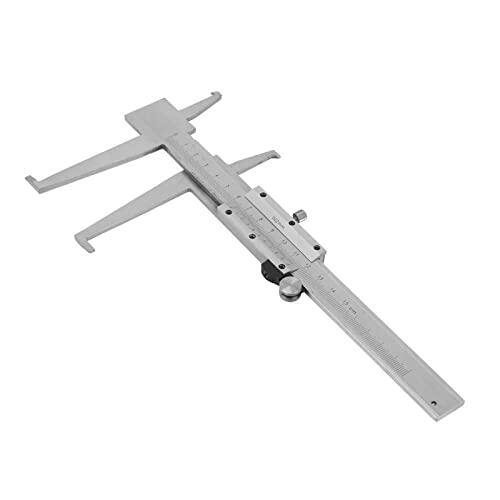 Maizoon Calibrador Vernier Acero Carbono,Regla Instrumentos Doble Ranura Interior,Calibre 9-200 mm Diámetro,Herramientas Medición Bricolaje/Carpintería/Metalurgia/Fabricación Modelos Plomería,NE03
