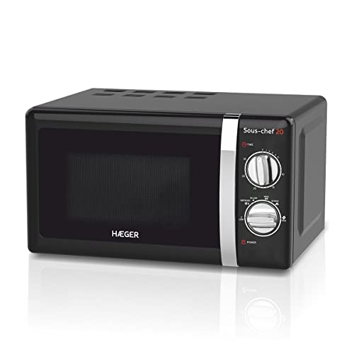 Explorando el Microondas HAEGER SOUS-CHEF BLACK
