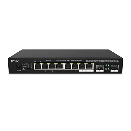 Potencia y Velocidad Multi-Gigabit: Análisis del Switch Tenda TEM2010F de 10 Puertos
