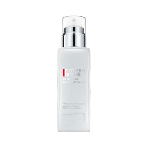 Biotherm Homme, Basics Line Ultra Comfort, Bálsamo After-Shave para Hombre, Calmante y Nutritivo, Calma las Irritaciones del Afeitado, Enriquecido con Life Plankton, Para Todo Tipo de Pieles, 75 ml