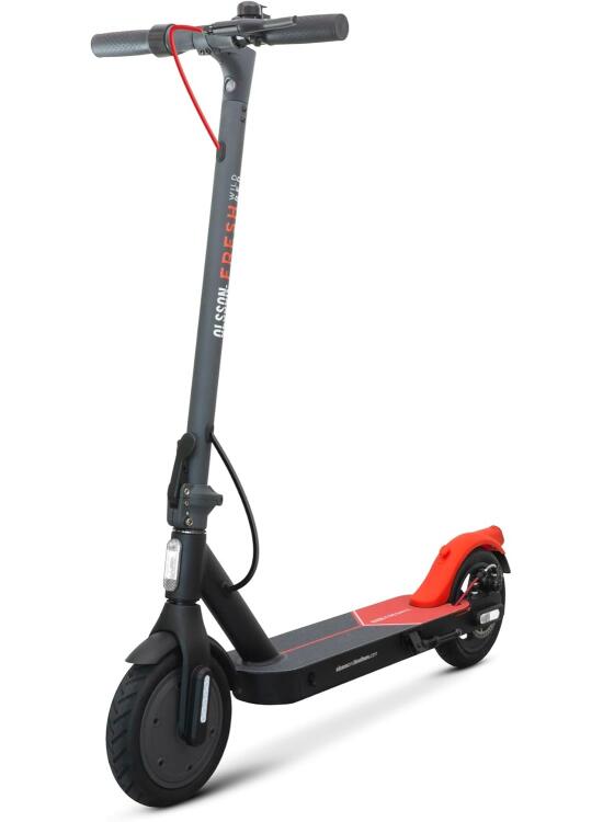 OLSSON Patinete eléctrico Adultos DGT - Motor 500W - Batería 6000mAh - Autonomías Desde 25 a 38km - Ruedas 8,5" neumáticas 10" antipinchazo - Luces LED - Freno ABS + Disco