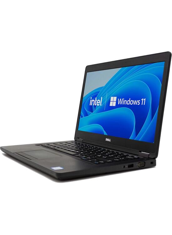 DELL Latitude 5480 Core i5 | Windows 11 Pro Pantalla 14" Full HD | 16 GB RAM SSD M.2 256 GB | TypeC USB3 Webcam HDMI PC Empresarial Business Laptop Smartworking (Reacondicionado)
