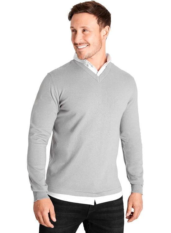 CityComfort Jersey Hombre - Jersey con Cuello Camisa Hombre