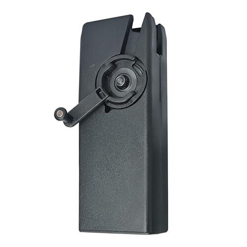 ARSUK Cargador Rápido Airsoft 6mm con Adaptador – 1600 Disparos – Negro – Speedloader para Balines BB – Herramienta de Recarga Rápida para Revistas, Pistolas y Fusiles Airsoft