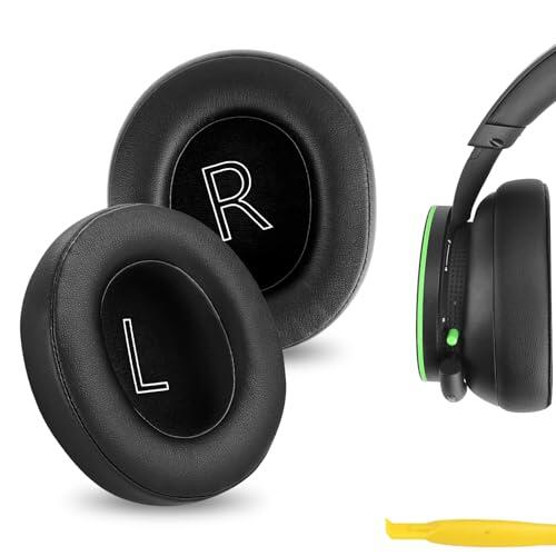 Almohadillas de Repuesto Geekria para Microsoft Xbox Wireless (versión 2024)/ con Cable, Auriculares Xbox Stereo, edición Especial 20th Anniversary de los Xbox Stereo Headset, con guía en Video