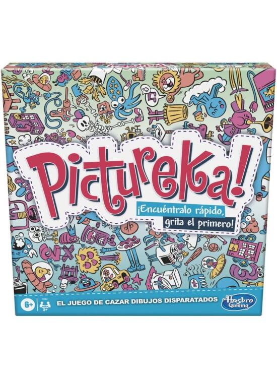Hasbro Gaming - Juego Pictureka! - de dibujos - de mesa infantil - Divertido juego familiar - Juegos de mesa para mayores de 6 años