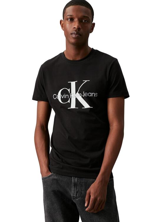 Calvin Klein Core Monologo Slim tee J30j320935 Camisetas de Manga Corta Hombre