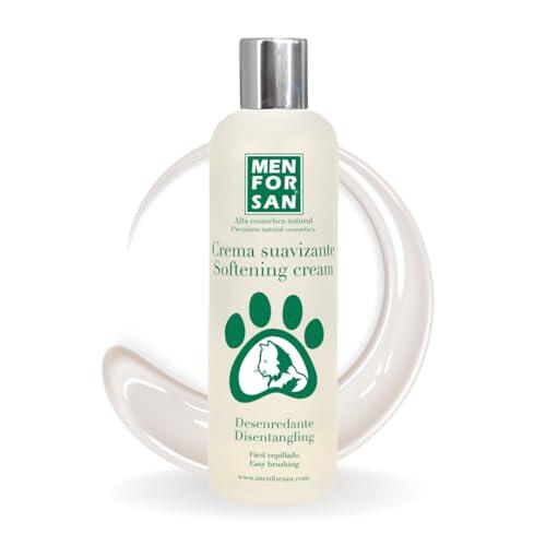 MENFORSAN Crema Suavizante Desenredante para Gatos | Acondicionador desenredante | Facilita el Cepillado | Pelaje Sedoso y Brillante | 300 ml