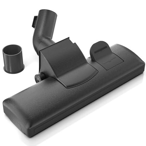 Boquilla universal para aspiradoras de 32 a 35 mm con recogehilos para tubos de 32 a 35 mm – Boquilla de conmutación con ruedas y soporte – Compatible con Kärcher Siemens, Bosch, Miele, Philips, AEG