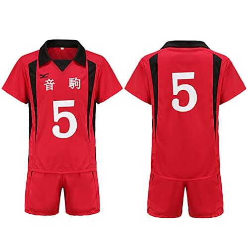 SOOYOOYOO Kenma Kozume Cosplay Nekoma High School Voleibol Ropa Deportiva Cómodo y Ventilación Jerseys Uniforme [Las Camisetas No Se Venden Ni Crean Por Kenma Kozume]