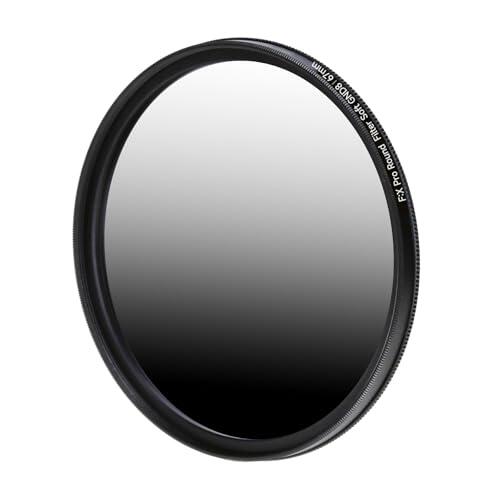 Rollei F:X Pro - Filtro Redondo de Degradado Gris Soft GND 8 con Anillo Giratorio para Ajustar el Degradado a lo Largo del Eje de rotación, Ideal para fotografía de paisajes y Arquitectura (67 mm)