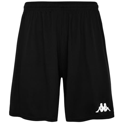 Kappa Borgo Pantalón Corto, Negro, 14 años