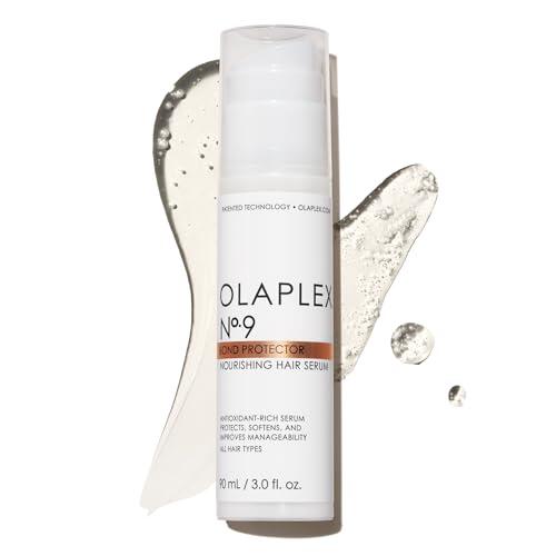 Olaplex No 9 Suero Nutritivo Para el Cabello, Protector Del Calor, Suaviza y Nutre Sin Peso, Reduce Los Enredos y La Estática, Para Todo Tipo de Cabello, Sin Sulfatos Ni Parabenos, 90ml