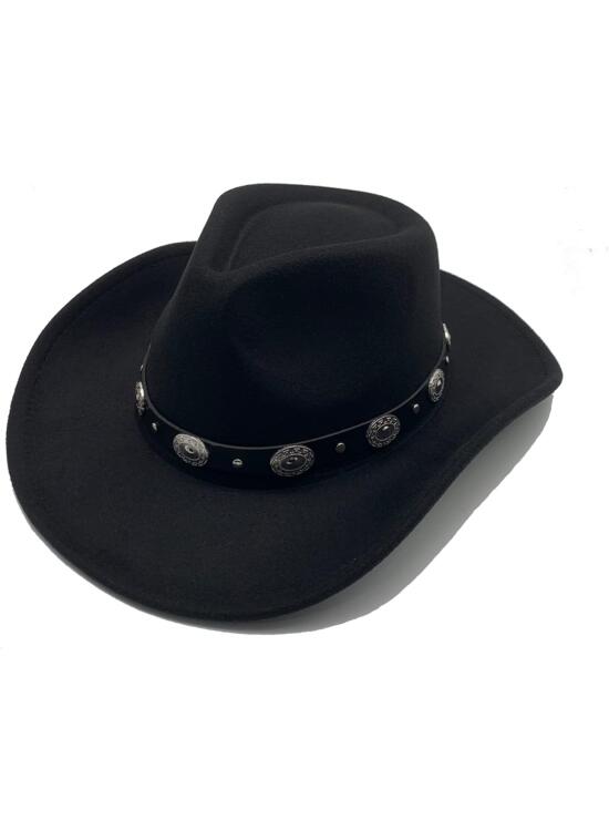 Willheoy Sombrero de Vaquero para Mujer Hombre Sombrero de Cowboy Unisex Adulto Carnaval Halloween y Cosplay