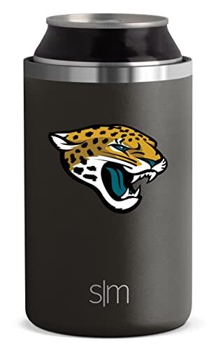 Simple, moderno, oficial de la NFL, regalo para los fans de Jacksonville Jaguar, para hombres, mujeres, papás, día del padre, enfriador de latas aisladas para latas estándar de 340