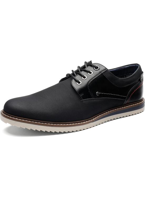 Bruno Marc Zapatos de Cordones Zapatillas Casual Oxfords Clásico Formales Derby para Hombre