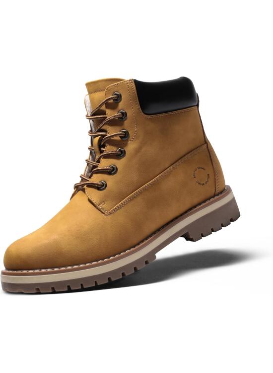 Bruno Marc Botas de Nieve Hombre Antideslizante Invierno Botines Calientes Trekking Aire Libre Zapatos Repelente al Agua