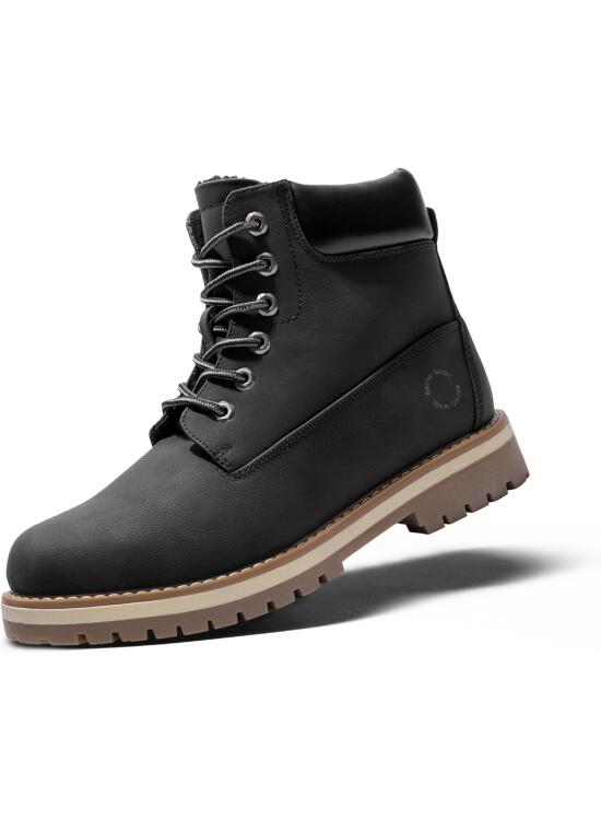 Bruno Marc Botas de Nieve Hombre Antideslizante Invierno Botines Calientes Trekking Aire Libre Zapatos Repelente al Agua