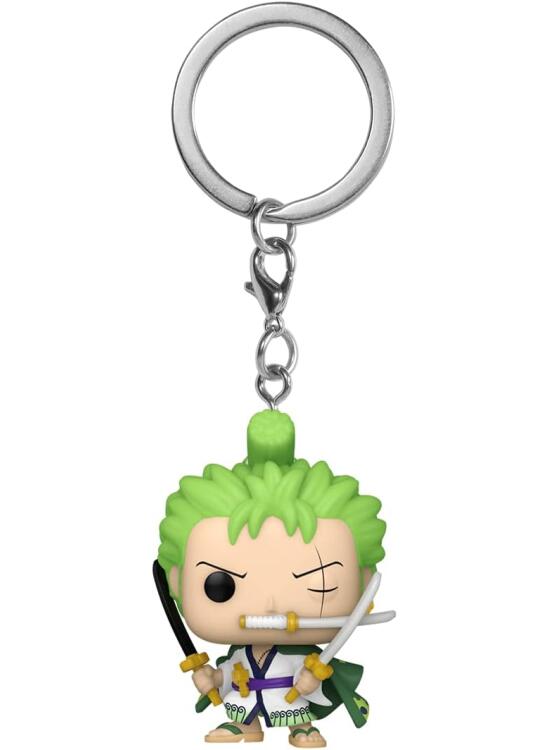 Detalle Coleccionable: El Llavero de Roronoa Zoro Funko Pop!