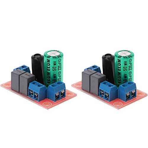 Fasizi 2Pcs Ajble Graves Agudos Divisor de Audio de 2 vías Divisor de Frecuencias Filtros de Cruce