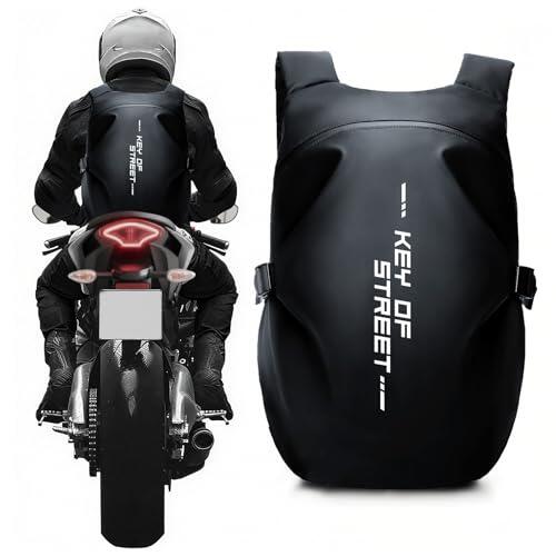 La mochila de moto definitiva: comodidad, espacio y protección total contra la lluvia