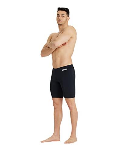 ARENA Solid Team Bañador Hombre, Traje de Baño de Secado Rápido, Jammer Hombre, Tejido MaxLife Eco con Máxima Resistencia al Cloro y Protección UV UPF 50+, Forro Frontal