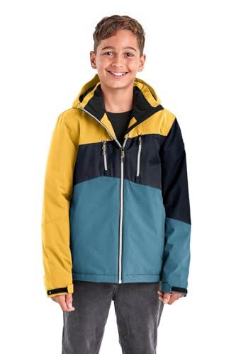 killtec Niños Chaqueta de invierno para niño KOW 204 BYS JCKT, gebranntes gelb, 164, 38686-000