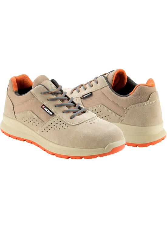 Bellota FTW3050S1P - Zapato de Seguridad Core S1P de Hombre y Mujer de Piel Serraje Transpirable, Ligero y Resistente a Golpes y Rozaduras