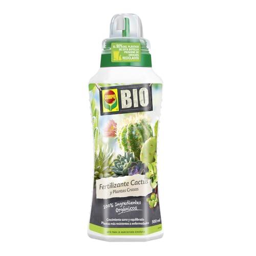 Guía Completa del Fertilizante Líquido COMPO Bio Huerto Urbano para Cactus y Suculentas