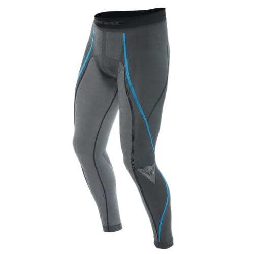 Dainese Dry Pants, Pantalón Interior Moto, Hombre, Negro/Azul, M
