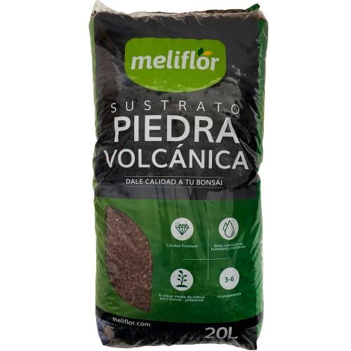 Guía completa del sustrato de piedra volcánica roja Meliflor Puzolana de 20 litros