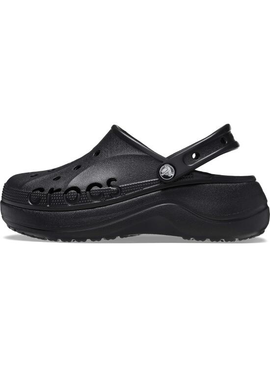 Crocs Baya Platform Clog 39-40 EU Black