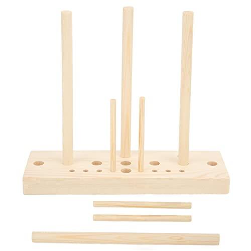 Herramienta para Hacer Lazos, Fabricante de Lazos para Cinta con Palos de Tablero de Madera para Hacer Lazos, Manualidades DIY, Decoraciones para Fiestas, Tablero para Hacer Lazos de Madera