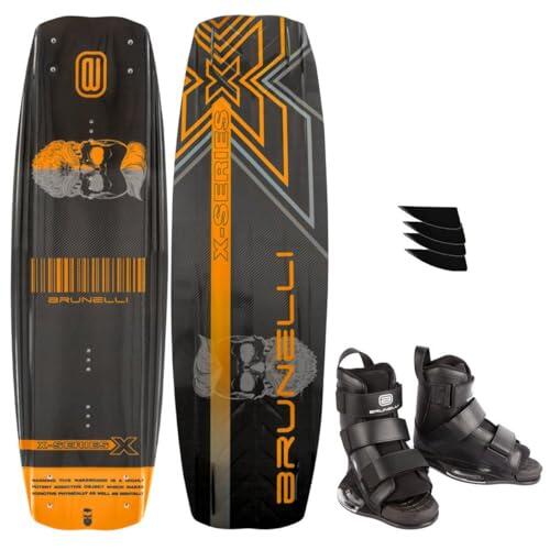 Brunelli Wakeboard - Juego de tabla de wakeboard de carbono, 138 cm