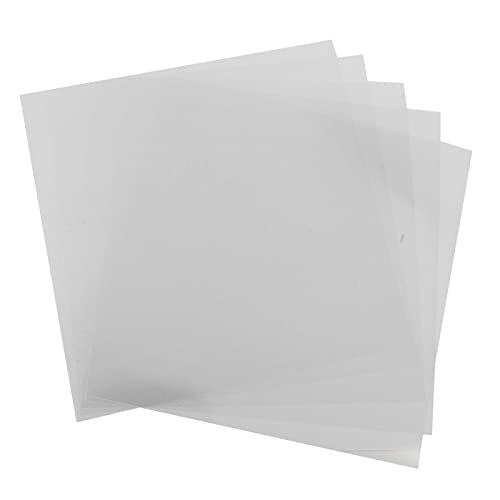 Zerodis Papel de Planchado para Cuentas Hama, 10 Hojas Normales 23,8 x 17,8 cm y 5 Premium 15 x 15 cm, Reutilizable, Transparente, para Manualidades y Bricolaje