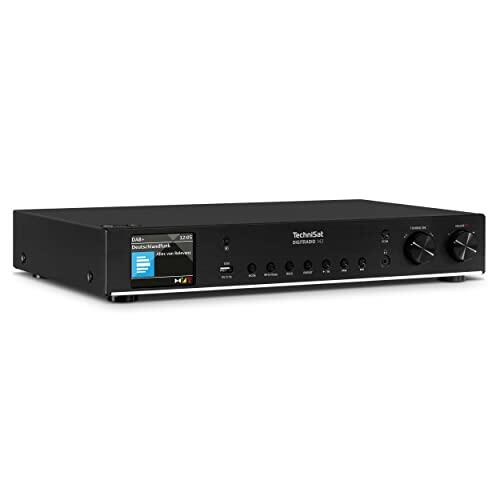 TechniSat DIGITRADIO 143 (V3) - Sintonizador HiFi de Radio por Internet (Radio Digital Dab+, transmisión de Audio Bluetooth, Spotify Connect, Antena de Lanzamiento, Control Remoto, Ancho de 43,5 cm)