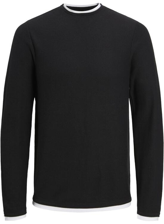 Jack & Jones Jortwinn Knit Crew Neck Sn Jersey de Punto para Hombre