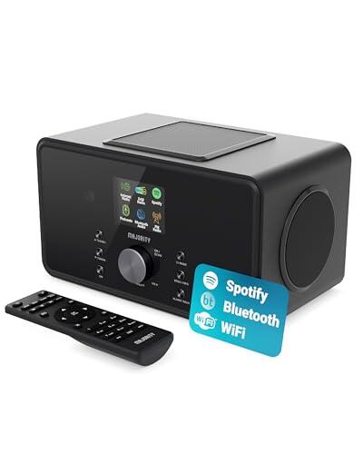 MAJORITY Bard Radio Internet con Dab+, Bluetooth & Despertador