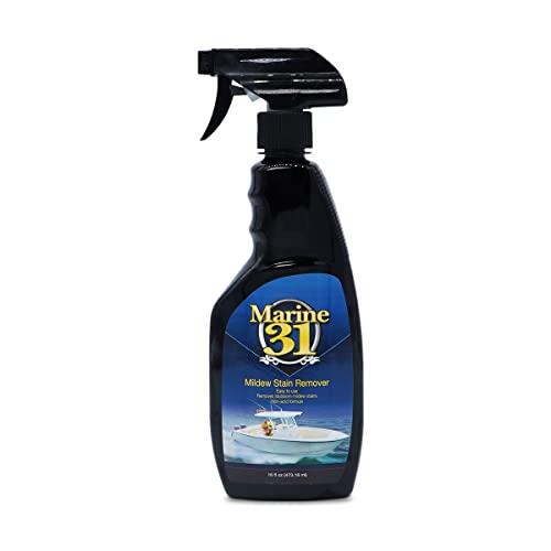 Marine 31 Eliminador de moho y limpiador | Eficaz para barcos, hogar, patio y baño | Elimina manchas de moho y moho | Fórmula de limpieza