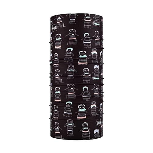 Buff Braga de cuello, Original EcoStretch, Joven Women, Negro, Talla unica, Bufanda, Tubular, Multifuncion, Cuello y Cabeza, Correr, Caminar, Senderismo, Sostenible, Ligera