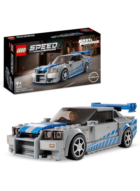 El Legado de "2 Fast 2 Furious" en Ladrillos: Un Skyline GT-R para Construir