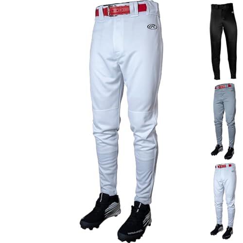 Rawlings Pantalones Deportivos Launch, Blanco, L para Niños
