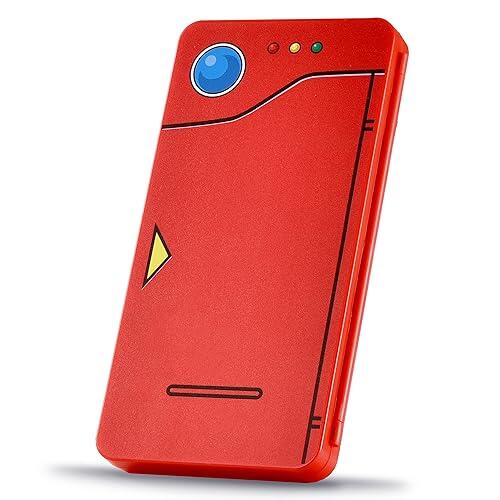 FUNLAB Estuche Juegos Switch 2 Compatible con Nintendo Switch2 Juego & Micro SD, Funda Juego Switch, Porta Caja Juegos Switch 2 con 24 Tarjetas de Juego - Rojo
