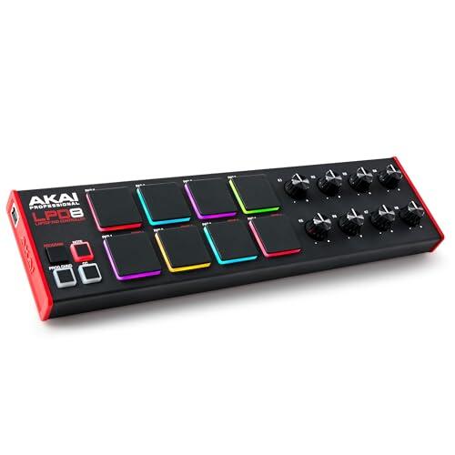 El poder de la producción musical portátil: Análisis del Akai Professional LPD8 MK2